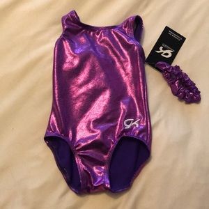 GK CXS purple leotard NWT